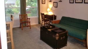 Syrah suite living room at Creekside Inn and Resort