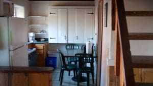 Tree House Cabin kitchen at Creekside Resort